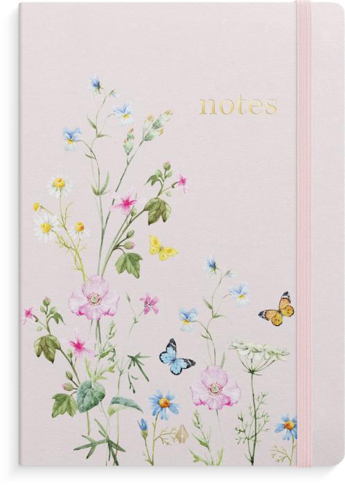 Notebook Deluxe A5 Pink Meadow