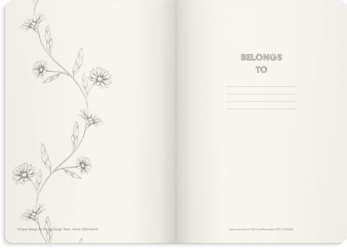 Notebook Deluxe A5 Butterfly
