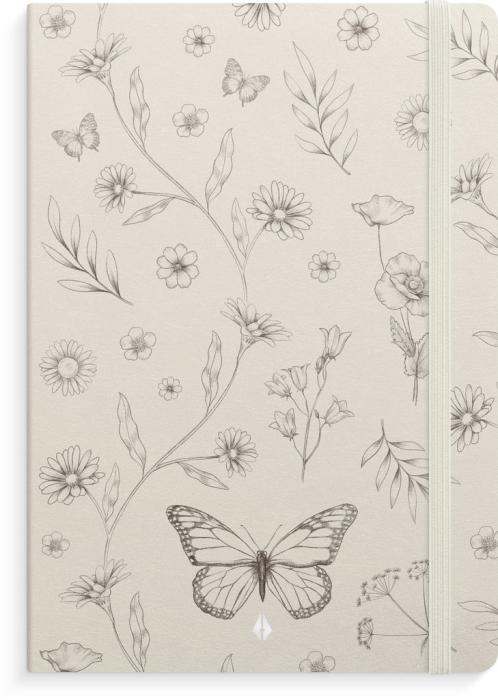 Notebook Deluxe A5 Butterfly