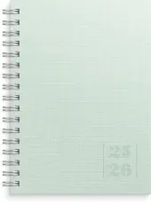Kalender Senator A6 Textile grön 2025-2026