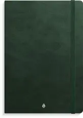 Notebook Deluxe A5 dark green
