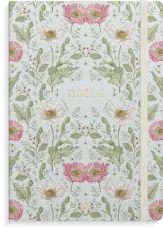 Notebook Deluxe A5 Blue Flower