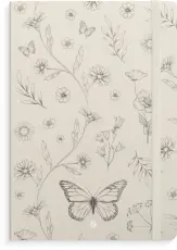 Notebook Deluxe A5 Butterfly