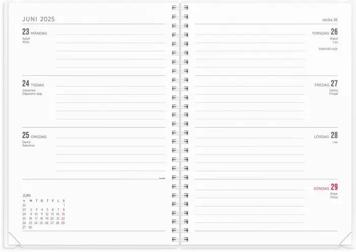 Kalender Senator A5 4i1 2025-2026