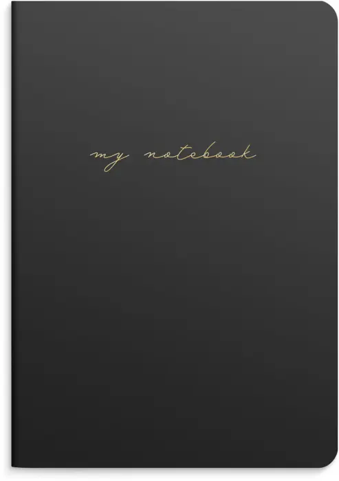 Notebook Lilac & Black 2-pack 