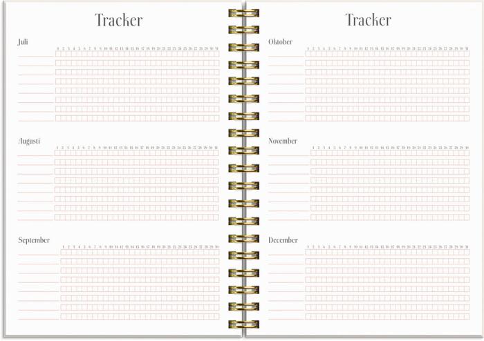 Life Planner Pink A6 2024