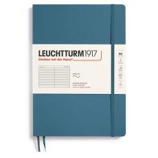 Leuchtturm Notebook B5 Soft 123s Stone Blue Linjerad