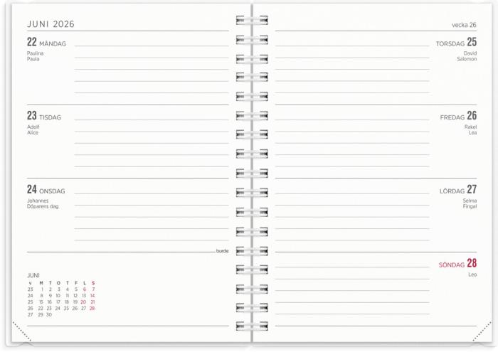 Kalender 4i1 Senator A6 2026-2027