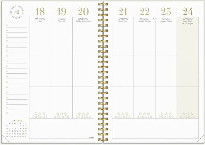 Kalender Life Planner A5 2027 Essentials 