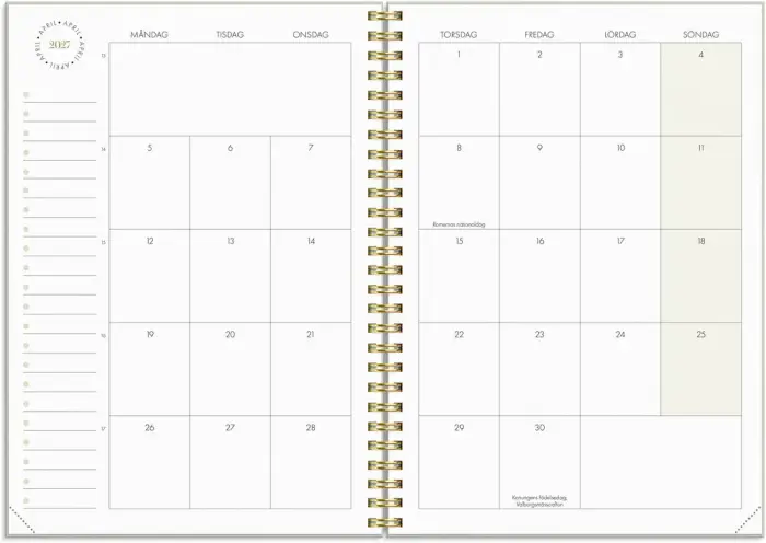 Kalender Life Planner A5 2027 Essentials 