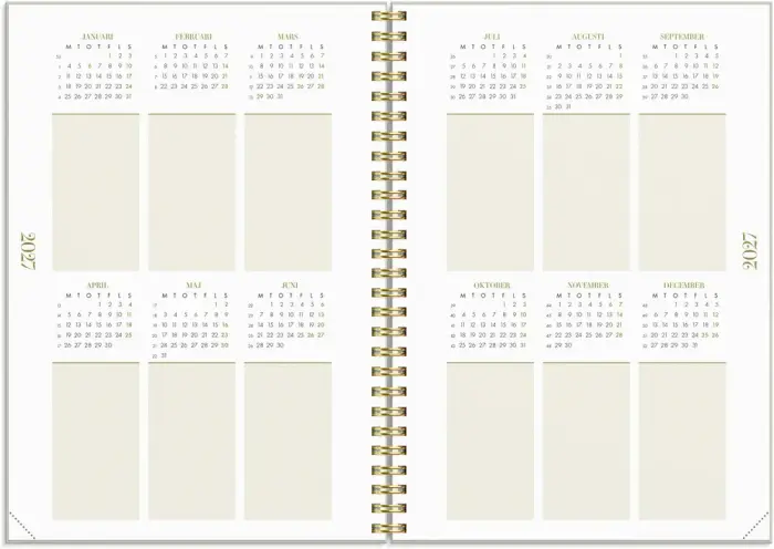 Kalender Life Planner A5 2027 Essentials 