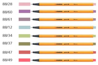 Fiberpenna Stabilo Point 88/28 Powder