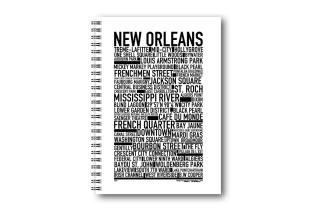Anteckningsbok New Orleans