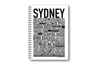 Anteckningsbok Sydney
