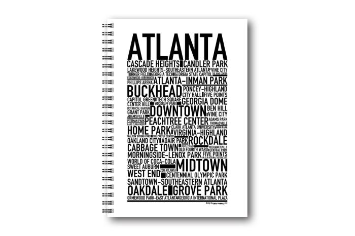 Anteckningsbok Atlanta