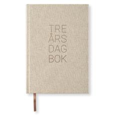 3-&aring;rsdagbok A5 Rough Linen