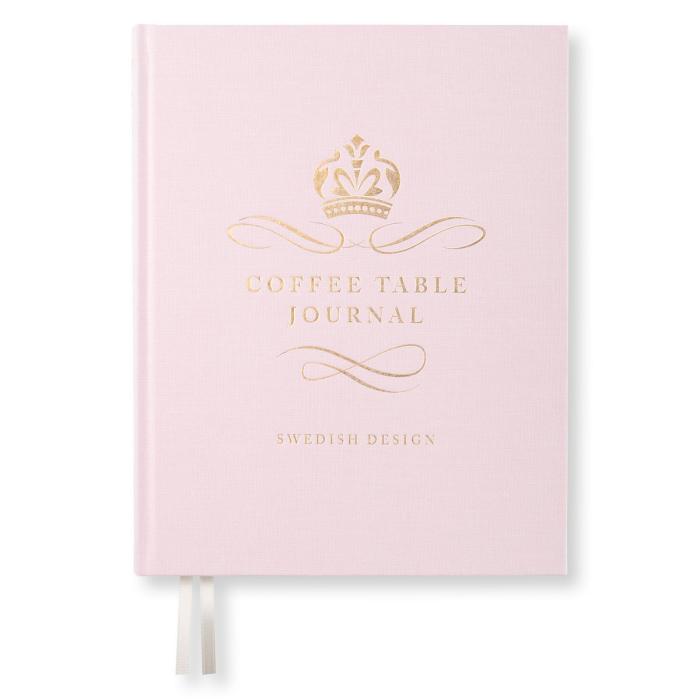 Coffe Table Journal Royal Dusty Rose