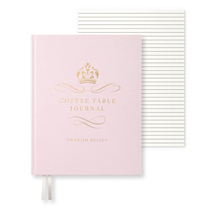 Coffe Table Journal Royal Dusty Rose
