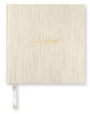 Klassisk g&auml;stbok 185x185 mm - Nature