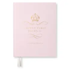 Coffe Table Journal Royal Dusty Rose