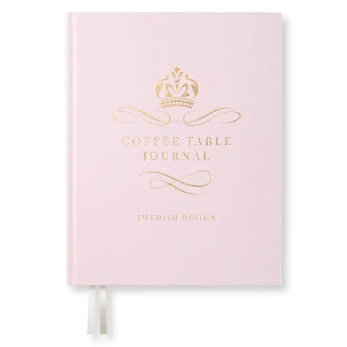 Coffe Table Journal Royal Dusty Rose