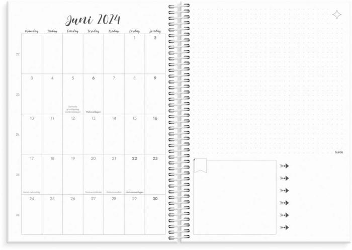Kalender Doodle B5 2023-2024