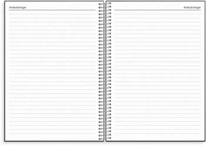 Kalender Business VIP konstläder 2027