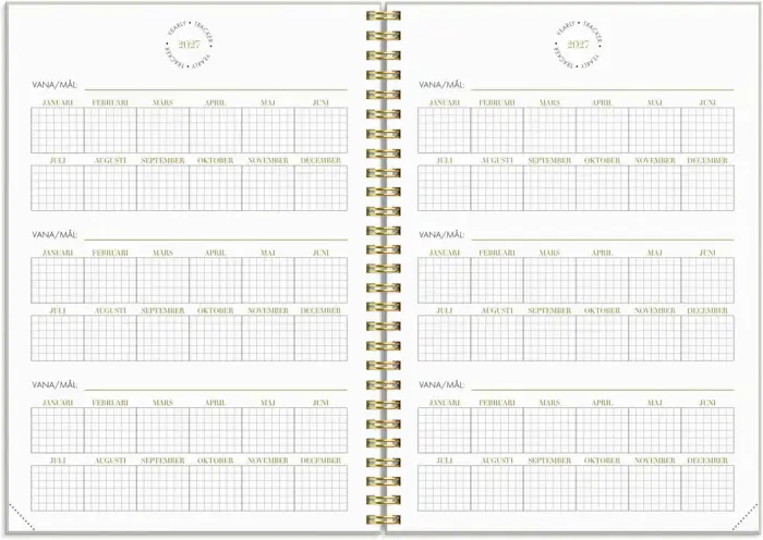 Kalender Life Planner A5 2027 Essentials 