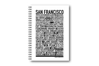 Anteckningsbok San Francisco 