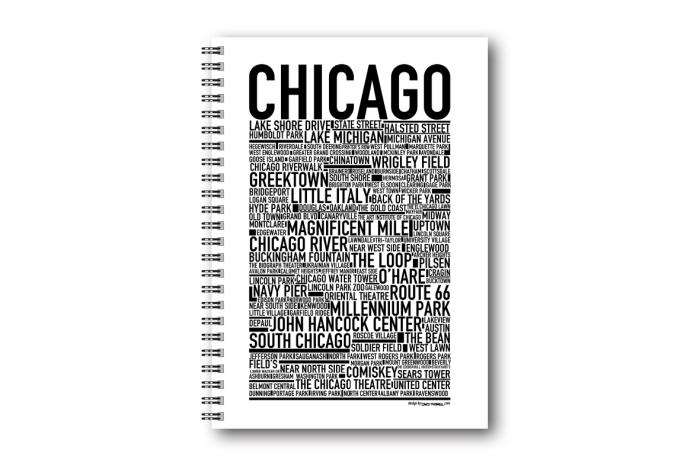 Anteckningsbok Chicago