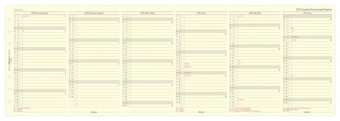 Filofax Årsplan personal 2026