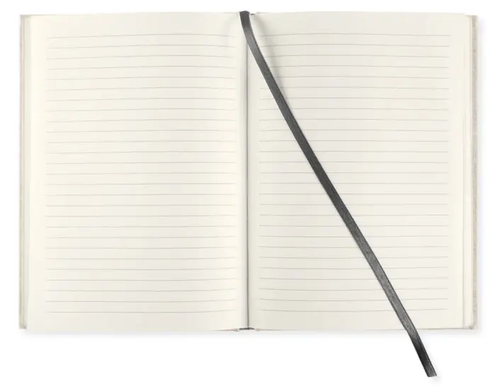 Linjerad Notebook A5 128 sidor Rough Linen