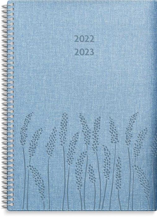 Kalender 22/23 Study A5 Twist blå