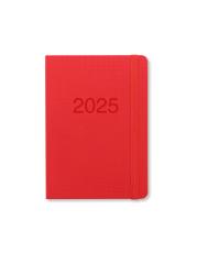 Kalender Memo A6 Röd 2025