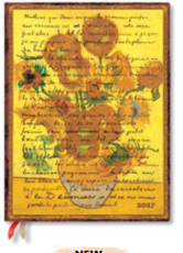 Kalender Paperblanks Ultra Horizontal Van Gogh, Sunflowers 2027
