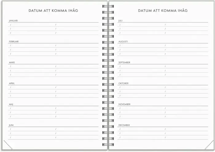 Kalender Plan more 2027