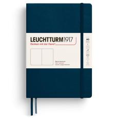 Leuchtturm Notebook A5 hard 251s Deep Sea olinjerad