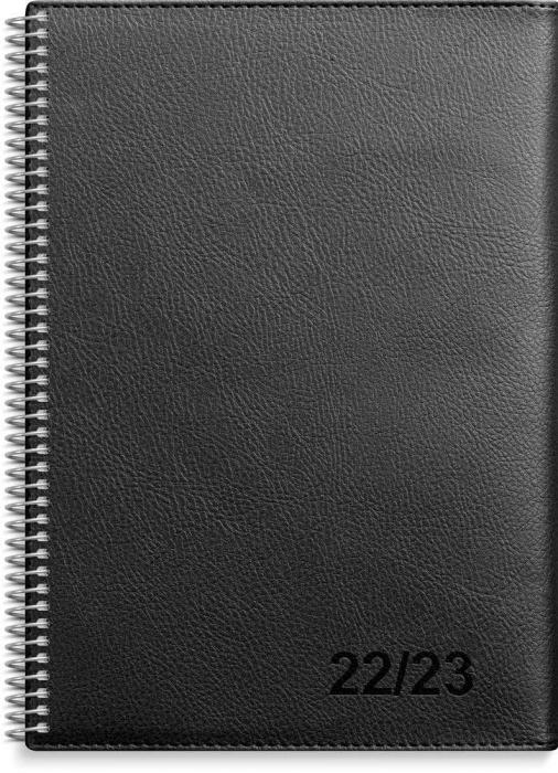 Kalender 22/23 Senator A5 Twist svart