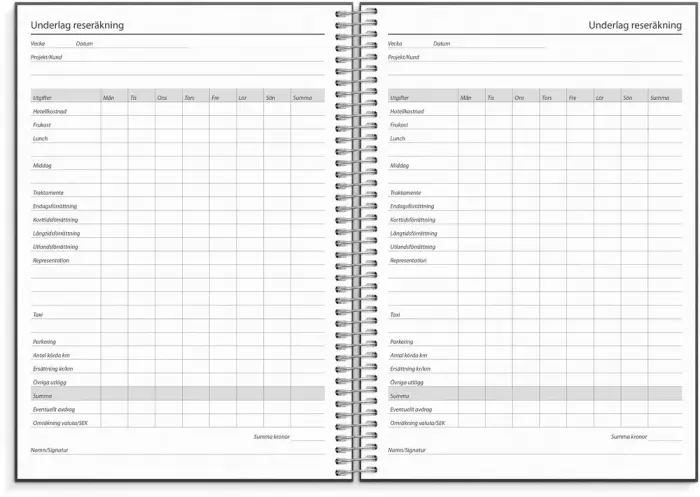 Kalender Business VIP konstläder 2027