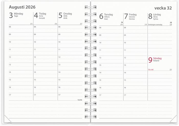 Kalender Study A6 4i1 2026-2027