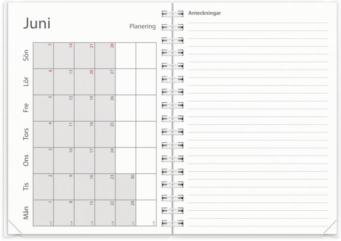 Kalender Study A6 4i1 2026-2027