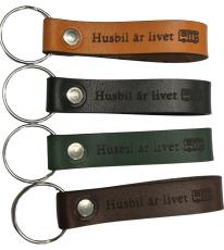 Nyckelring L&auml;der - Husbil &auml;r livet 