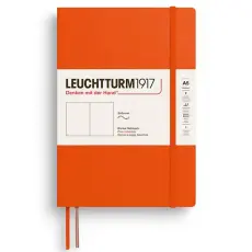 Leuchtturm Notebook A5 soft Plain Pumpkin