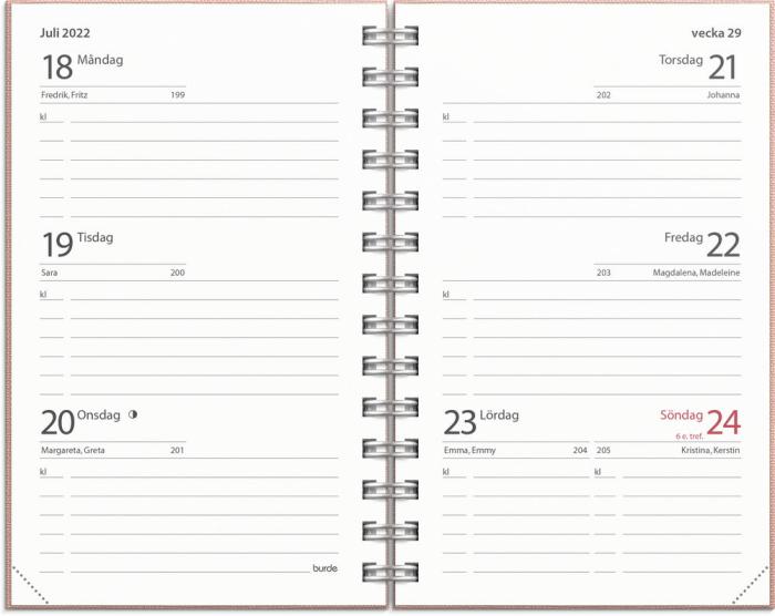 Kalender 22/23 Compact Nomad rosa