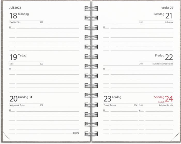 Kalender 22/23 Compact Nomad beige