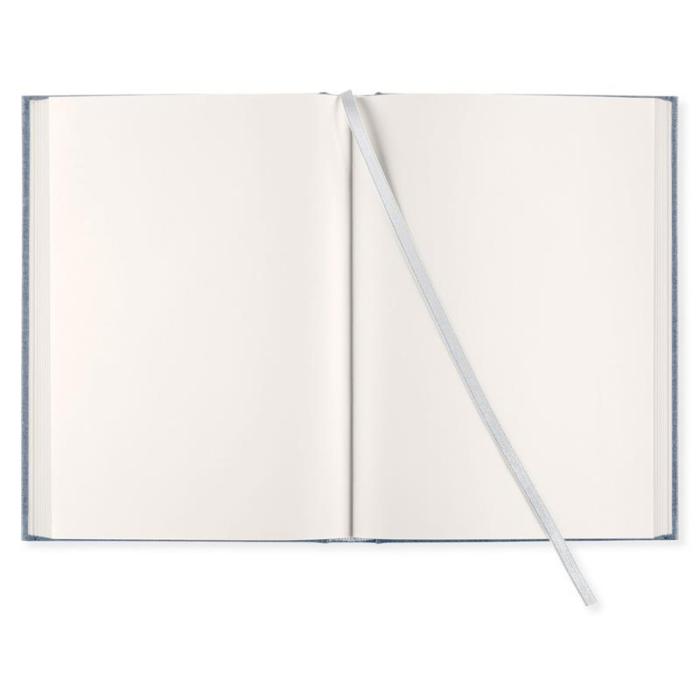 Olinjerad Blank Book A5 256 sidor Denim