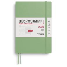 Leuchtturm1917 A5 vecka/notes Soft Sage 2026