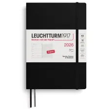 Kalender Leuchtturm1917 A5 vecka/notes Soft Black 2026