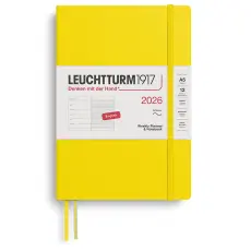 Kalender Leuchtturm1917 A5 vecka/notes Soft Lemon 2026