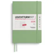Kalender Leuchtturm1917 A5 vecka/notes Soft Sage 2026
